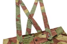 画像6: 60s イタリア軍 サンマルコカモ コットン カーゴ パラトルーパー オーバーパンツ W39★B (6)