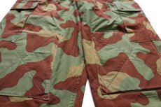 画像5: 60s イタリア軍 サンマルコカモ コットン カーゴ パラトルーパー オーバーパンツ W39★C (5)