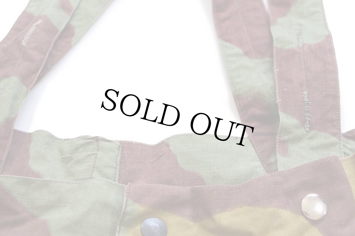 画像6: 60s イタリア軍 サンマルコカモ コットン カーゴ パラトルーパー オーバーパンツ W35★E (6)