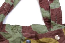 画像6: 60s イタリア軍 サンマルコカモ コットン カーゴ パラトルーパー オーバーパンツ W35★E (6)