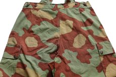 画像4: 60s イタリア軍 サンマルコカモ コットン カーゴ パラトルーパー オーバーパンツ W39★C (4)