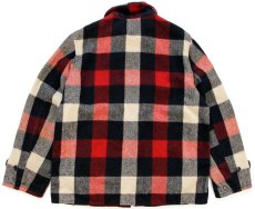 画像2: 40s SEARS HERCULESヘラクレス ブロックチェック ウールジャケット (2)