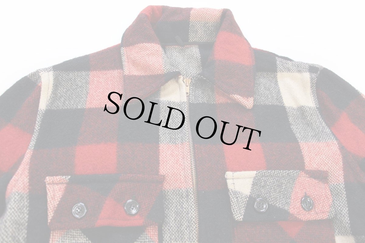 画像3: 40s SEARS HERCULESヘラクレス ブロックチェック ウールジャケット (3)