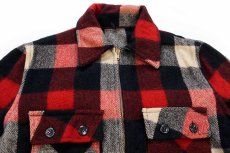 画像3: 40s SEARS HERCULESヘラクレス ブロックチェック ウールジャケット (3)