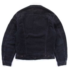 画像2: 90s Levi'sリーバイス 71500 ボアライナー コーデュロイジャケット 4ポケット 黒 M★ユーロ (2)