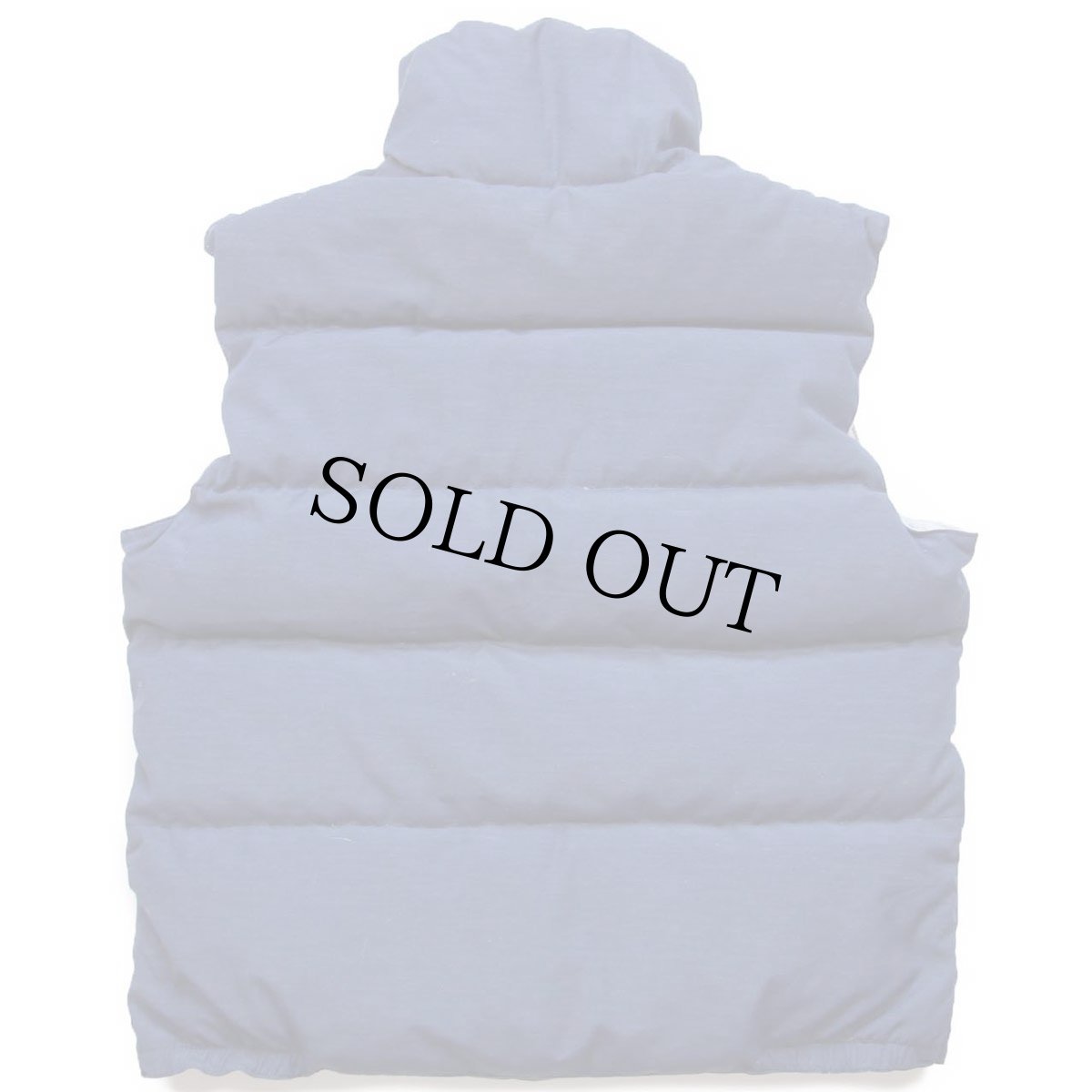 画像2: 70s USA製 HUDSON BAY ダウンベスト 紺 M (2)