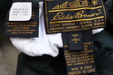 画像4: 90s EddieBauerエディーバウアー リバーシブル ダウンベスト 深緑×グレーベージュ L (4)