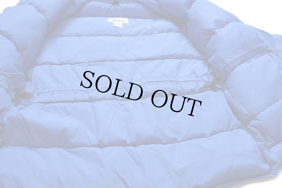 画像5: 70s Woolrichウールリッチ ナイロン ダウンジャケット 青 L (5)