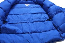 画像5: 70s Woolrichウールリッチ ナイロン ダウンジャケット 青 L (5)