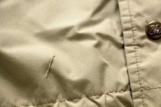 画像8: 80s EddieBauerエディーバウアー ナイロン ダウンジャケット カーキ XL (8)