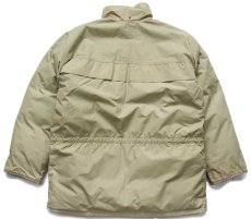 画像2: 80s EddieBauerエディーバウアー ナイロン ダウンジャケット カーキ XL (2)