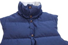 画像3: 70s USA製 HUDSON BAY ダウンベスト 紺 M (3)