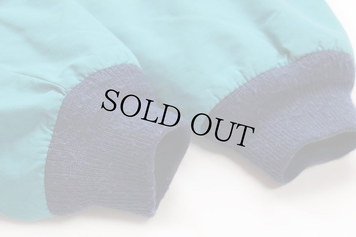 画像6: 90s L.L.Bean ウォームアップ polarplus フリースライナー ナイロンジャケット エメラルドグリーン (6)