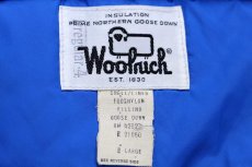 画像4: 70s Woolrichウールリッチ ナイロン ダウンジャケット 青 L (4)
