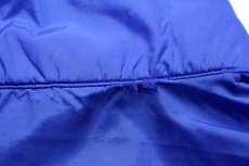 画像6: 90s L.L.Bean ハーフジップ プルオーバー ナイロンジャケット 青 XL (6)