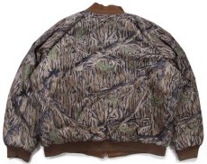 画像2: 90s Columbiaコロンビア MOSSY OAK リアルツリーカモ リバーシブル 中綿入り ナイロン ハンティングジャケット (2)
