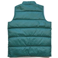 画像2: 80s EddieBauerエディーバウアー ナイロン ダウンベスト 緑 (2)