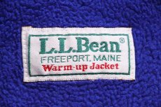画像4: 90s L.L.Bean ウォームアップ polarplus フリースライナー ナイロンジャケット エメラルドグリーン (4)