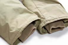 画像6: 80s EddieBauerエディーバウアー ナイロン ダウンジャケット カーキ XL (6)