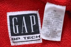 画像4: 90s GAPギャップ GP TECH マルチカラー フリースライナー プルオーバー ナイロンジャケット M (4)