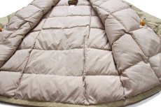 画像5: 80s EddieBauerエディーバウアー ナイロン ダウンジャケット カーキ XL (5)