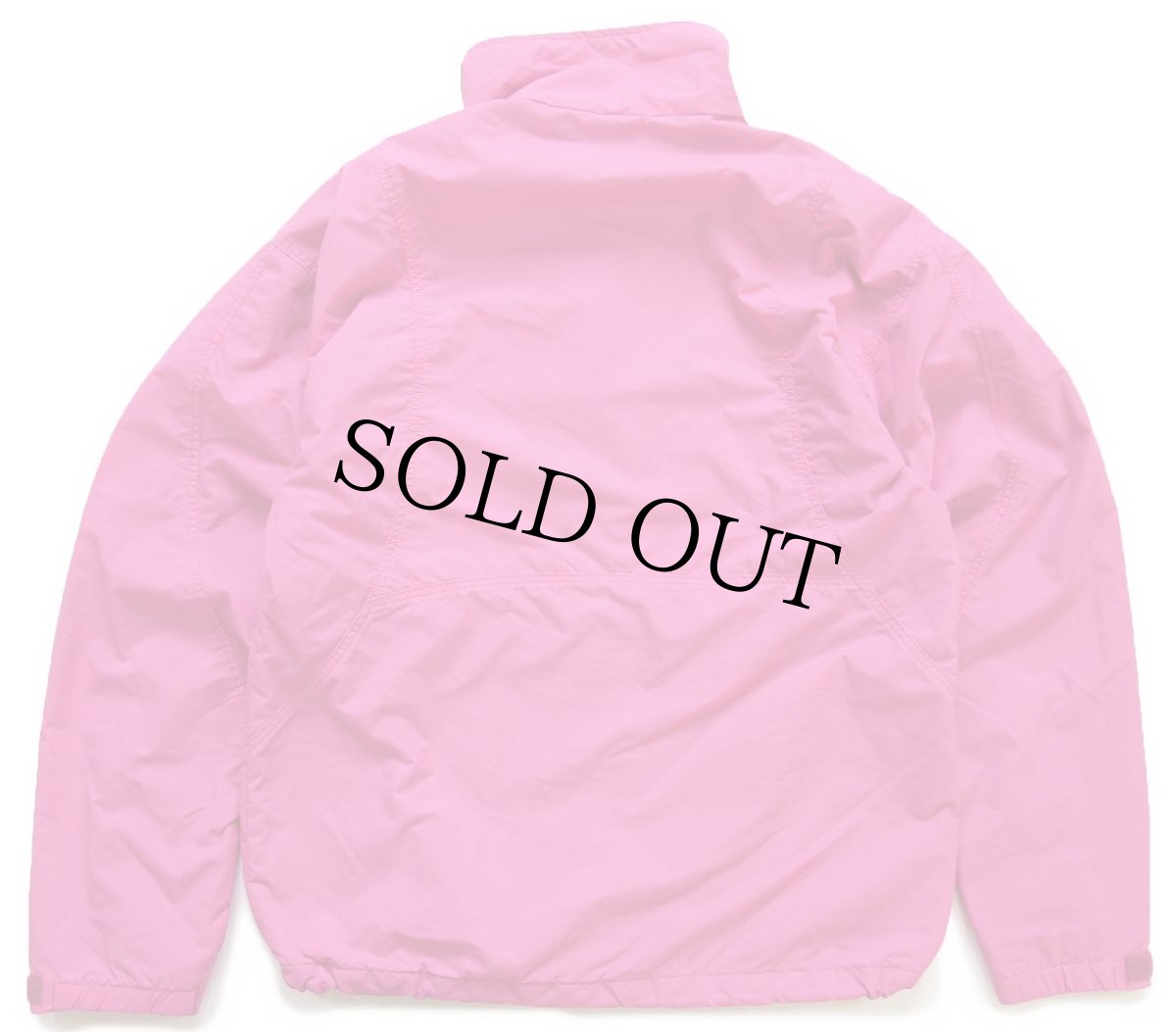 画像2: 90s USA製 patagoniaパタゴニア ハイネック ハーフジップ ナイロン アノラックジャケット ピンク XS (2)