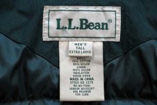 画像4: 00s L.L.Bean GORE-TEXゴアテックス ダウンコート 濃緑 XL-T (4)