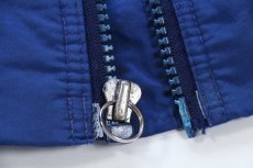 画像7: 90s USA製 patagoniaパタゴニア シェルドシンチラ フリースライナー ナイロンジャケット 青 L (7)