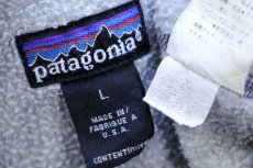 画像4: 90s USA製 patagoniaパタゴニア シェルドシンチラ フリースライナー ナイロンジャケット 青 L (4)