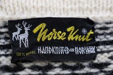 画像4: ノルウェー製 norse knit ノルディック柄 ウール ハンドニット セーター (4)