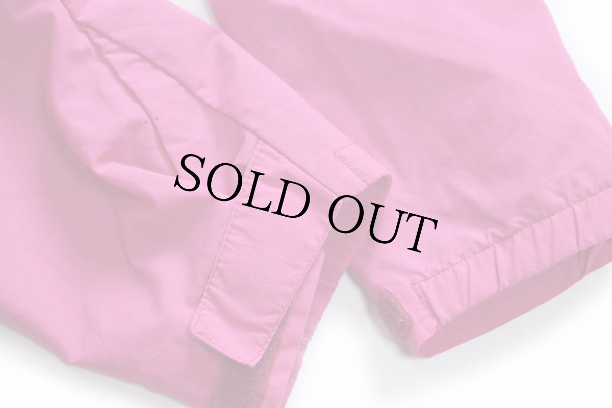 画像7: 90s USA製 patagoniaパタゴニア ハイネック ハーフジップ ナイロン アノラックジャケット ピンク XS (7)