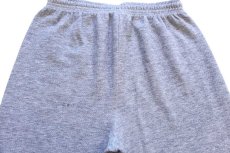 画像5: 80s USA製 FRUIT OF THE LOOM BOSTON スウェットパンツ 杢グレー L (5)