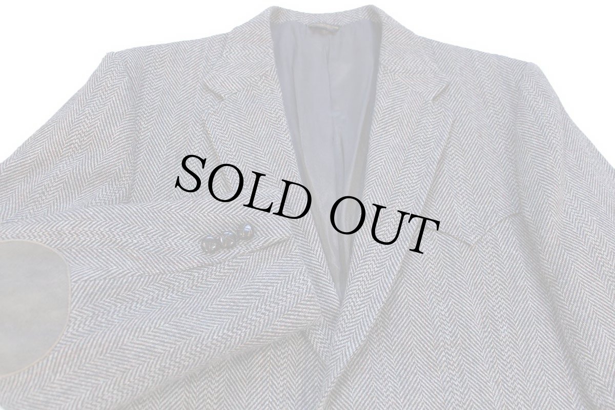 画像3: 70s USA製 LEVI'Sリーバイス WESTERN WEAR エルボーパッチ付き ツイード ウール テーラードジャケット 44R★ブレザー (3)