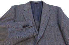 画像3: 70s USA製 LEVI'Sリーバイス WESTERN WEAR エルボーパッチ付き ツイード ウール テーラードジャケット 44R★ブレザー (3)