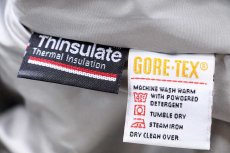 画像5: 90s USA製 L.L.Bean Thinsulate中綿入り GORE-TEXゴアテックス ナイロン マウンテンジャケット エメラルドグリーン L-T (5)