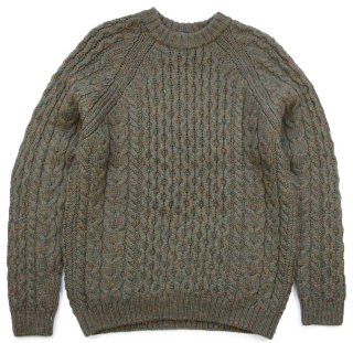 90s USA製 LANDS'ENDランズエンド 5ボタン ヘンリーネック コットン