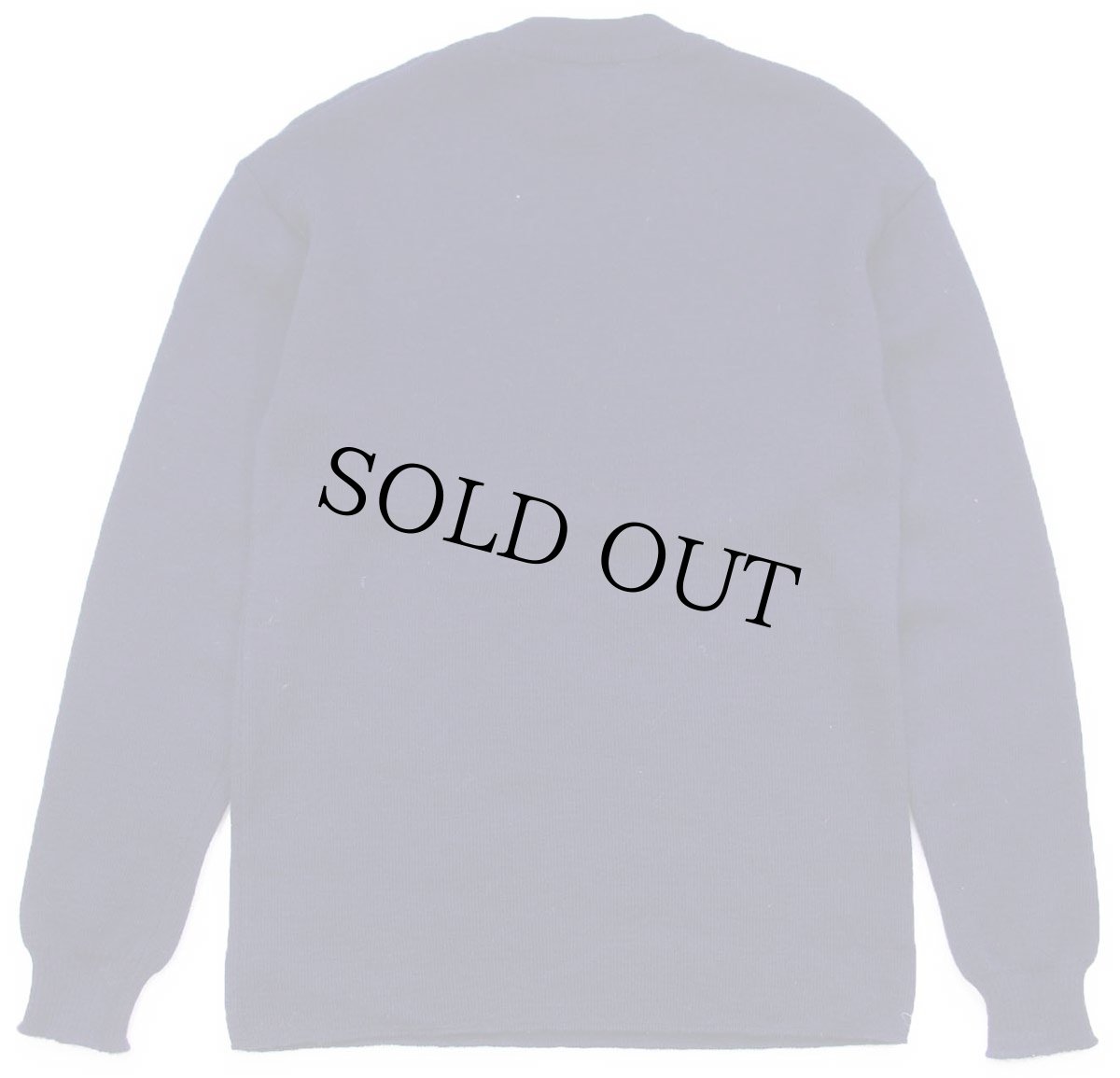 画像2: 70s フランス製 SAINT JAMES セントジェームス ロングホーン刺繍 ウールニット マリンセーター 濃紺 XL (2)