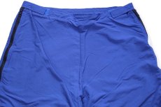 画像5: 80s USA製 LANDS'ENDランズエンド サイドジップ フリースライナー ナイロンパンツ 青 M (5)