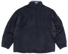 画像2: 00s USA製 patagoniaパタゴニア R2 POLARTEC フリースジャケット 黒 L (2)