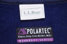 画像4: 90s L.L.Bean POLARTEC WINDBLOC SERIES フリースベスト グレー★特大 (4)