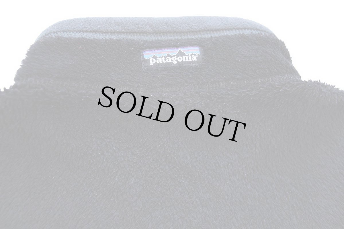 画像4: 00s USA製 patagoniaパタゴニア R2 POLARTEC フリースジャケット 黒 L (4)