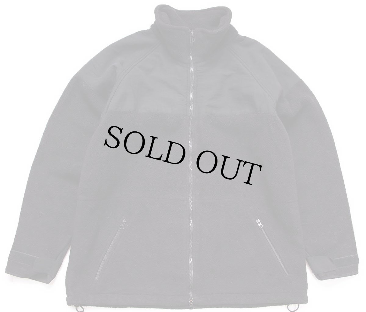 画像1: 00s 米軍 U.S.ARMY ECWCS GEN2 LEVEL3 POLARTEC フリースジャケット 黒 L★D (1)