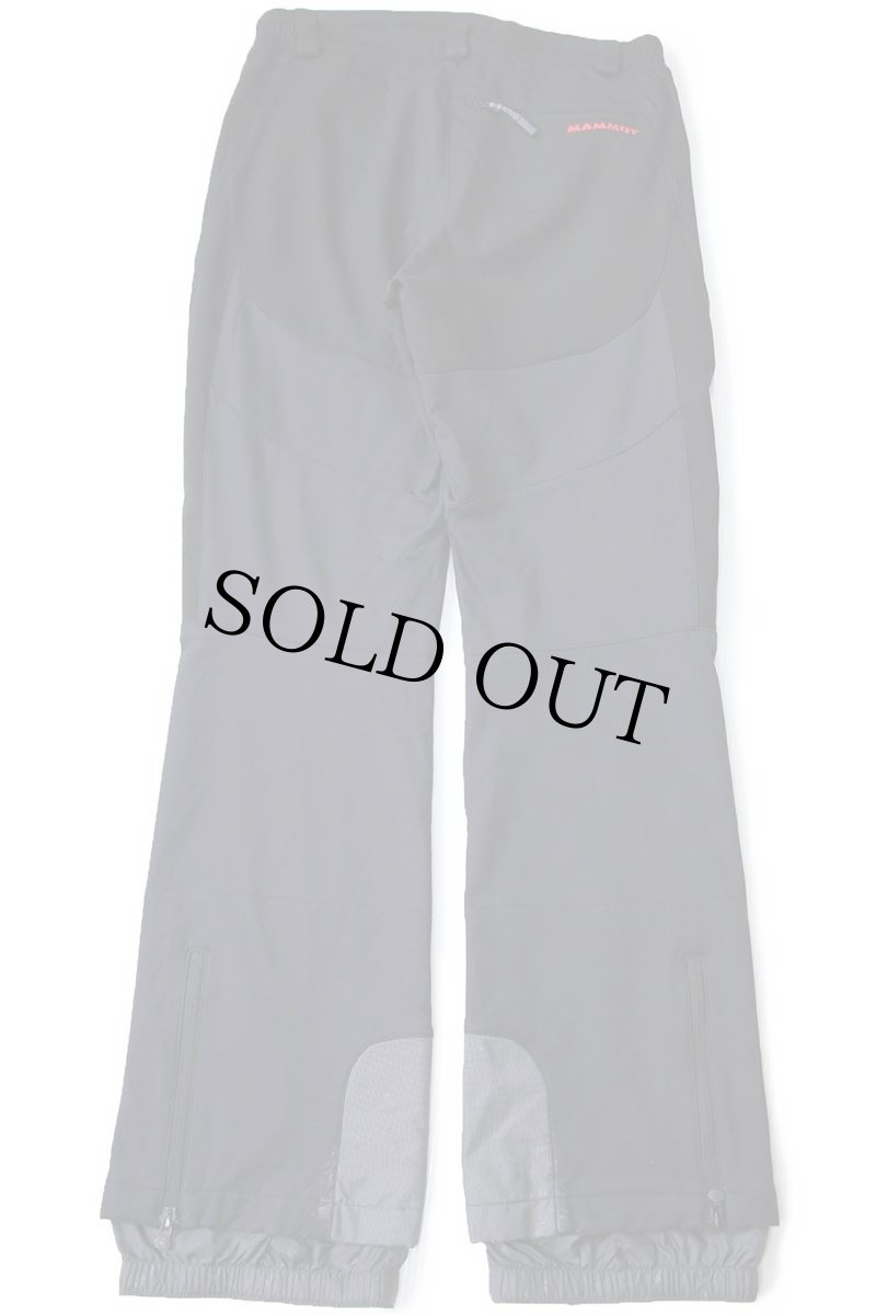 画像3: MAMMUTマムート ロゴ刺繍 SOFtech 切り替え ナイロン ソフトシェル スキーパンツ 黒 48 (3)