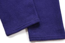 画像7: 00s USA製 patagoniaパタゴニア CAPILENEキャプリーン インナー フリースパンツ ナス紺 W-M (7)