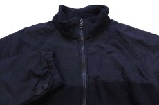画像3: 00s 米軍 U.S.NAVY ECWCS GEN2 NWU ゴアテックスパーカー ライナー POLARTEC フリースジャケット 黒 S-R (3)