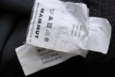 画像7: MAMMUTマムート ロゴ刺繍 SOFtech 切り替え ナイロン ソフトシェル スキーパンツ 黒 48 (7)