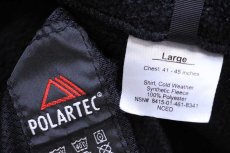 画像4: 00s 米軍 U.S.ARMY ECWCS GEN2 LEVEL3 POLARTEC フリースジャケット 黒 L★B (4)