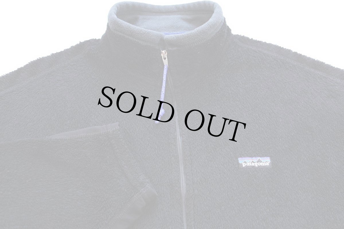 画像3: 00s USA製 patagoniaパタゴニア R2 POLARTEC フリースジャケット 黒 L (3)