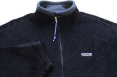 画像3: 00s USA製 patagoniaパタゴニア R2 POLARTEC フリースジャケット 黒 L (3)