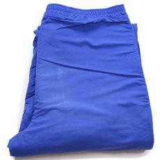 画像1: 80s USA製 LANDS'ENDランズエンド サイドジップ フリースライナー ナイロンパンツ 青 M (1)